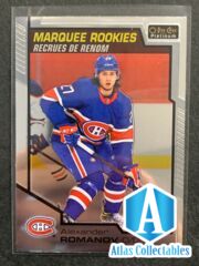 2020-21 O Pee Chee Platinum Marquee Rookies #198 Alexander Romanov